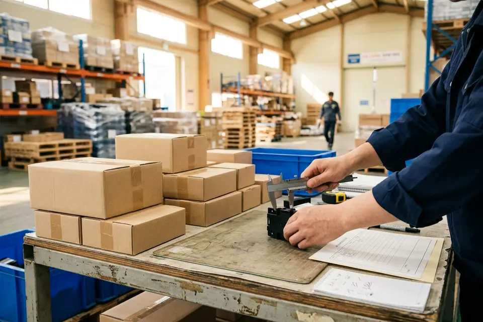 Product inspection in a Korean warehouse